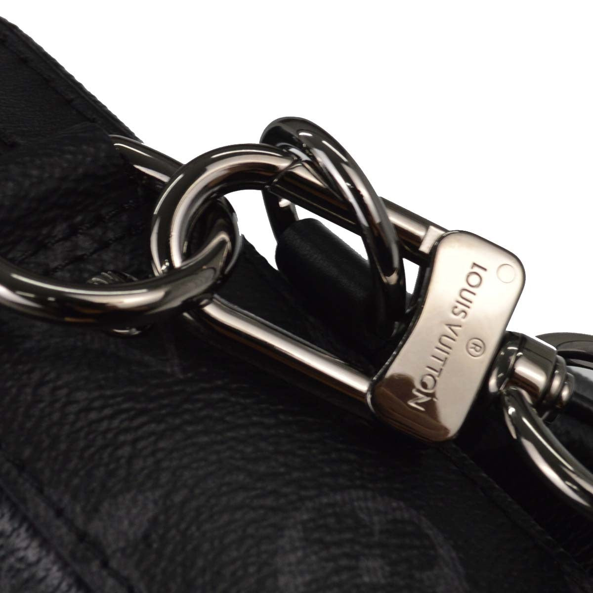 Louis Vuitton Trio Messenger Reverse Monogram Eclipse Canvas, Black, Canvas, Handbag