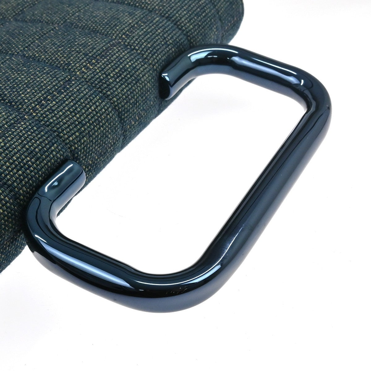 Chanel Chocolate Bar Mademoiselle Top Handle Quilted Denim, Blue, Denim, Handbag
