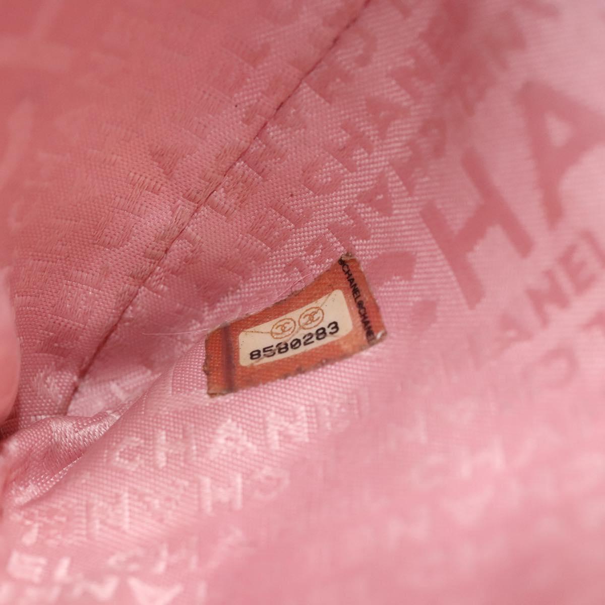 Chanel Chocolate Bar Mademoiselle Flap Bag Quilted Leather, PINK, LEATHER, Shoulder bag