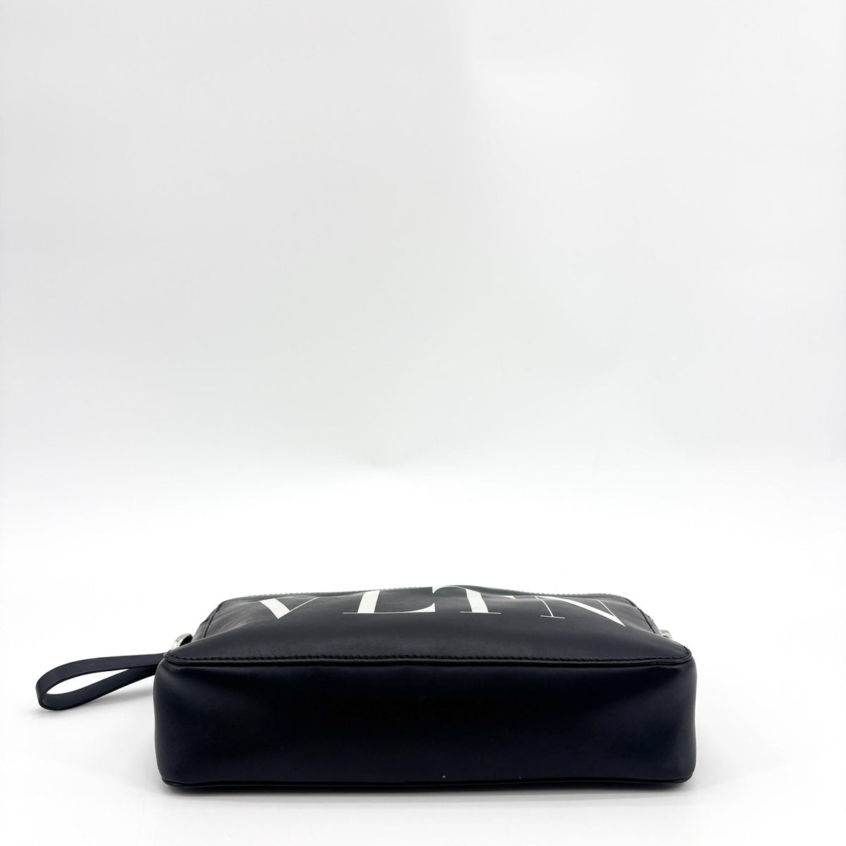Valentino Garavani VLTN Camera Leather, Black, Calfskin, Crossbody Bag