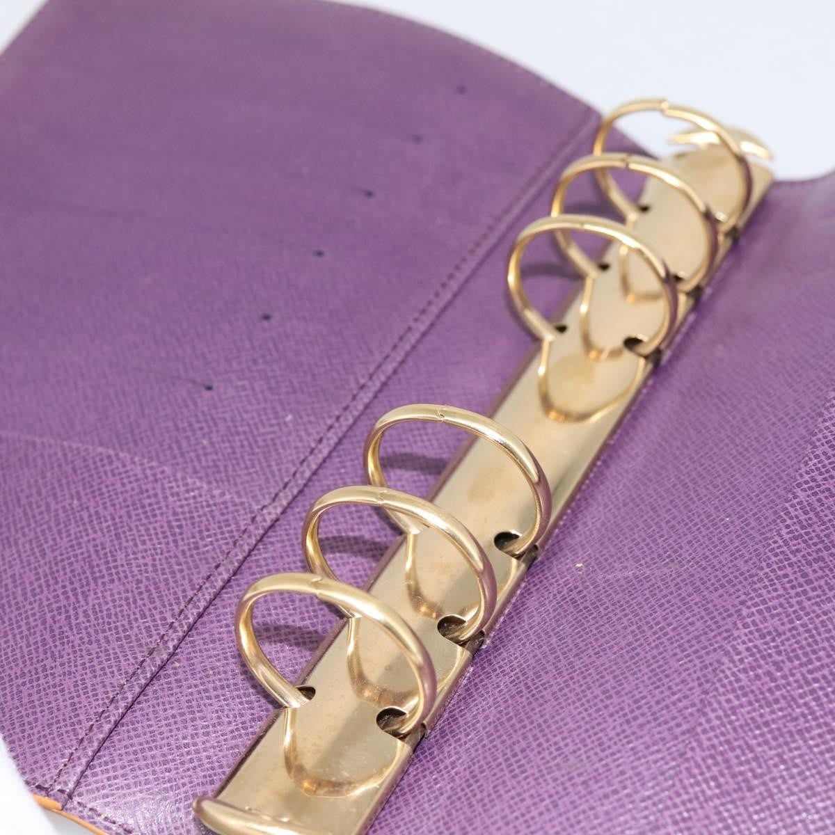 Louis Vuitton Agenda Cover Epi Leather, Yellow, Leather, Wallet