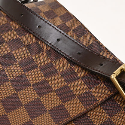 Louis Vuitton Portobello Messenger Damier Ebene, Brown, Canvas, Shoulder Bag