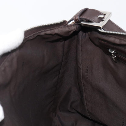 Fendi Logo Zucca Zucca, Brown, Canvas, Shoulder Bag