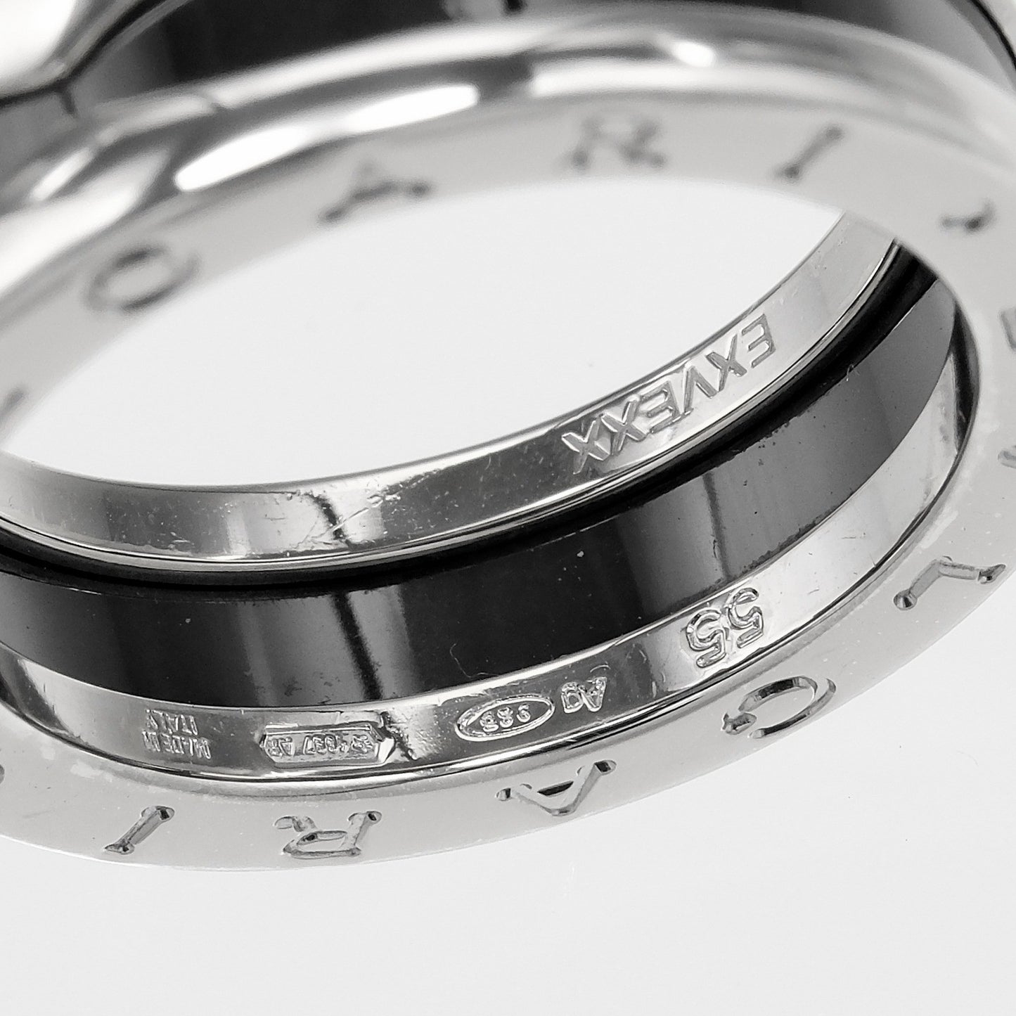 Bvlgari B.Zero1 Save the Children Soft Sterling Silver with Ceramic, Silver, Silver, Bracelet