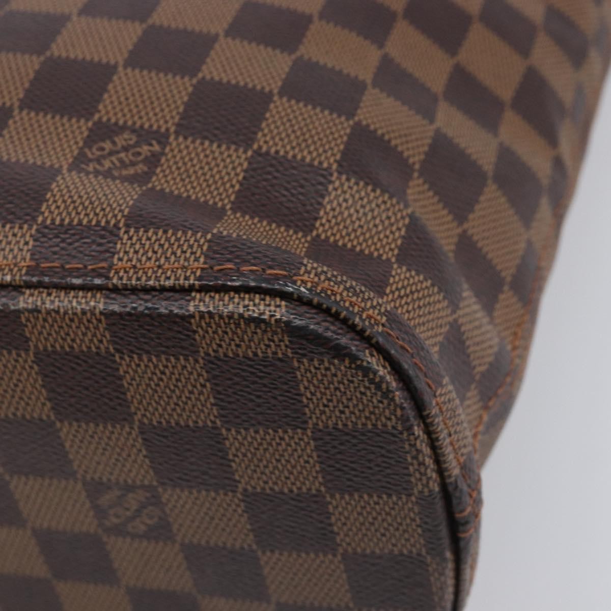 Louis Vuitton Vavin Damier, Brown, Canvas, Tote Bag