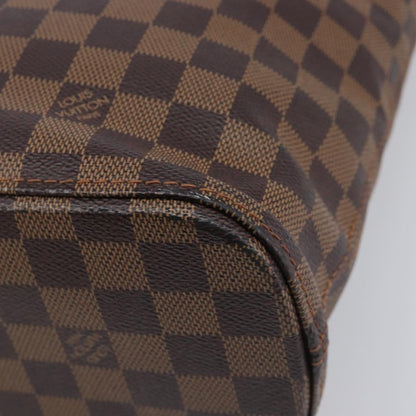 Louis Vuitton Vavin Damier, Brown, Canvas, Tote Bag