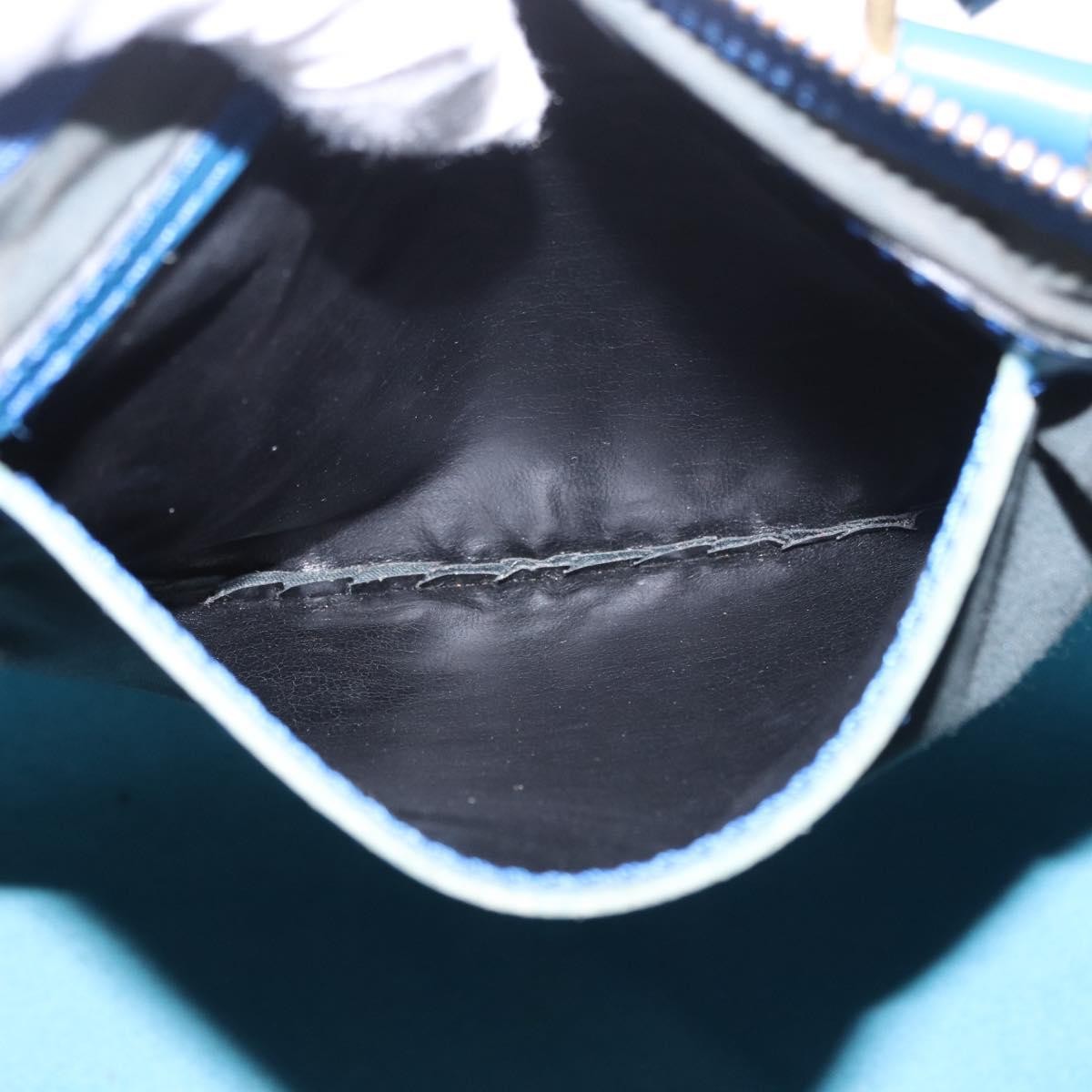 Louis Vuitton Speedy Epi Leather, Blue, Leather, Handbag
