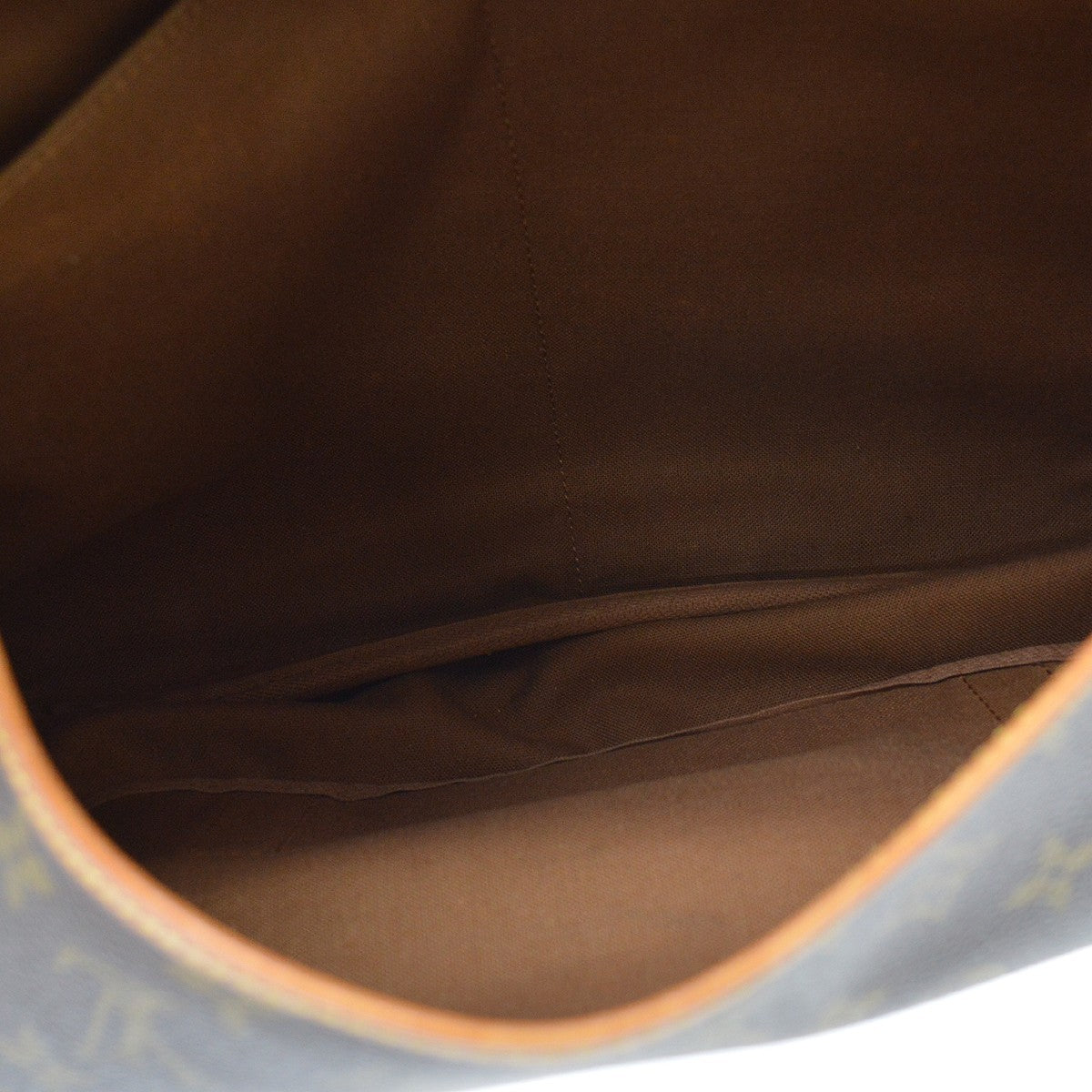 Louis Vuitton Saumur Monogram, Brown, Canvas, Shoulder Bag