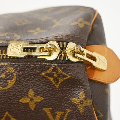 Louis Vuitton Keepall Monogram Canvas, Brown, Canvas, Travel Bag