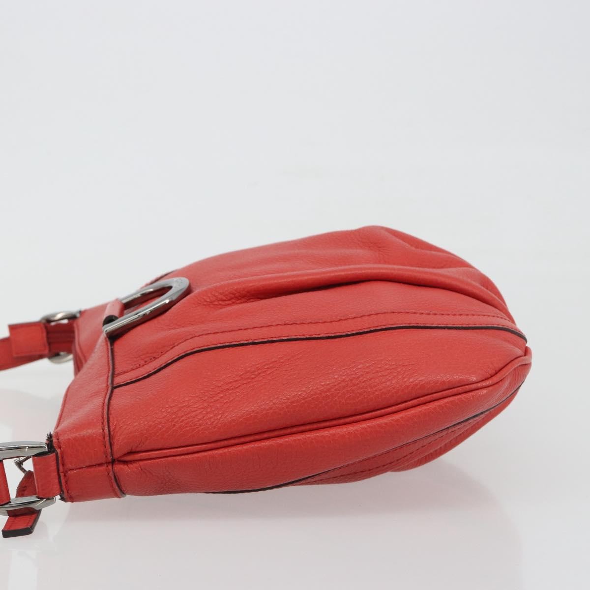 Gucci Abbey Leather, Red, Leather, Shoulder Bag
