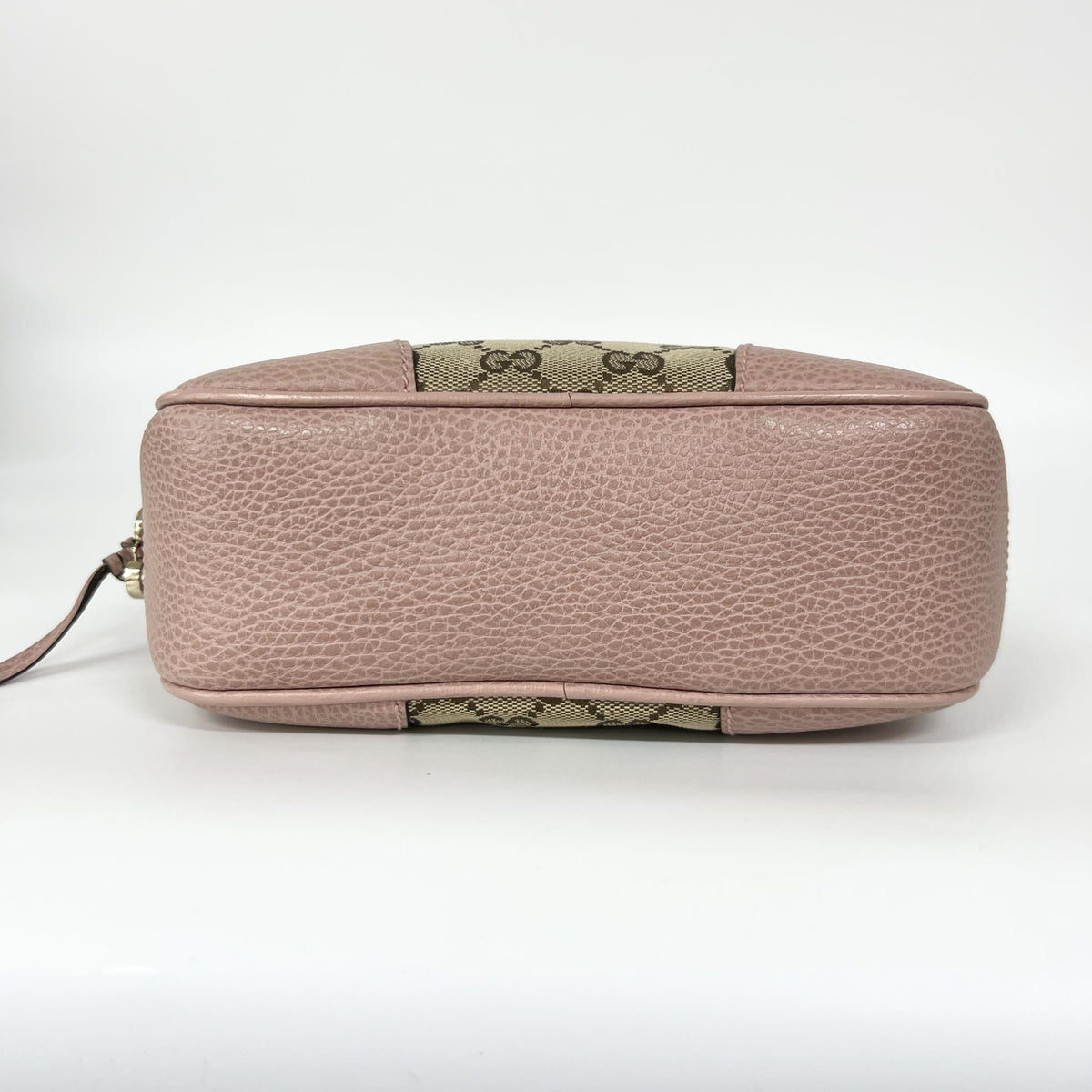 Gucci Bree Disco GG Canvas with Leather, Brown, Canvas, Crossbody Bag