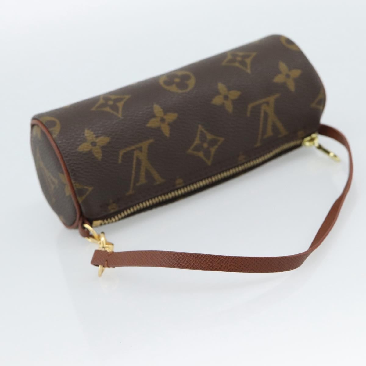 Louis Vuitton Papillon Pochette Monogram Canvas, Brown, Canvas, Clutch