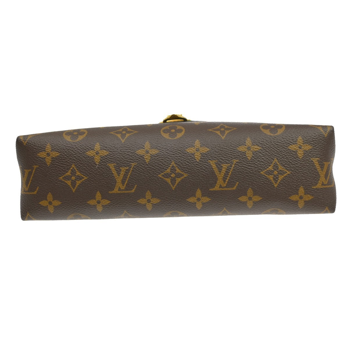 Louis Vuitton Saint Placide Monogram Canvas and Leather, Brown, Canvas, Shoulder Bag