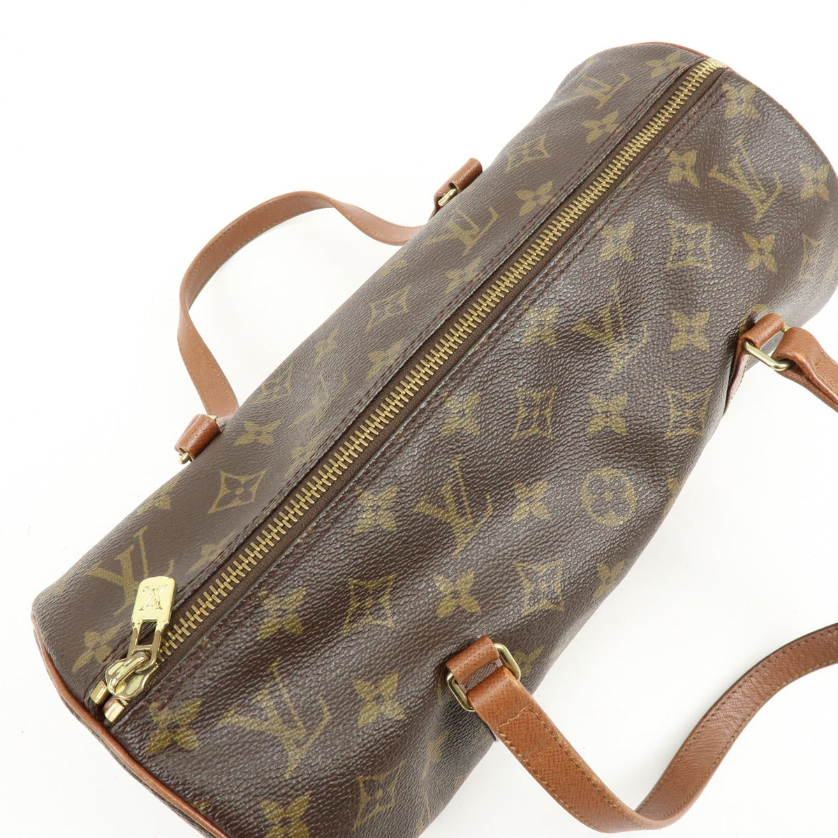 Louis Vuitton Papillon Monogram Canvas, Brown, Canvas, Handbag