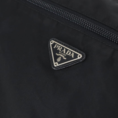 Prada Porta Computer Tessuto and Saffiano Leather, Black, Nylon, Briefcase