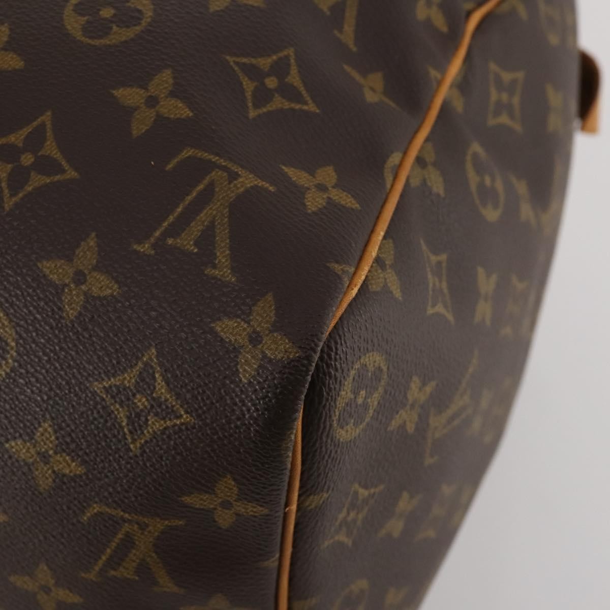 Louis Vuitton Keepall Monogram Canvas, Brown, Canvas, Travel Bag