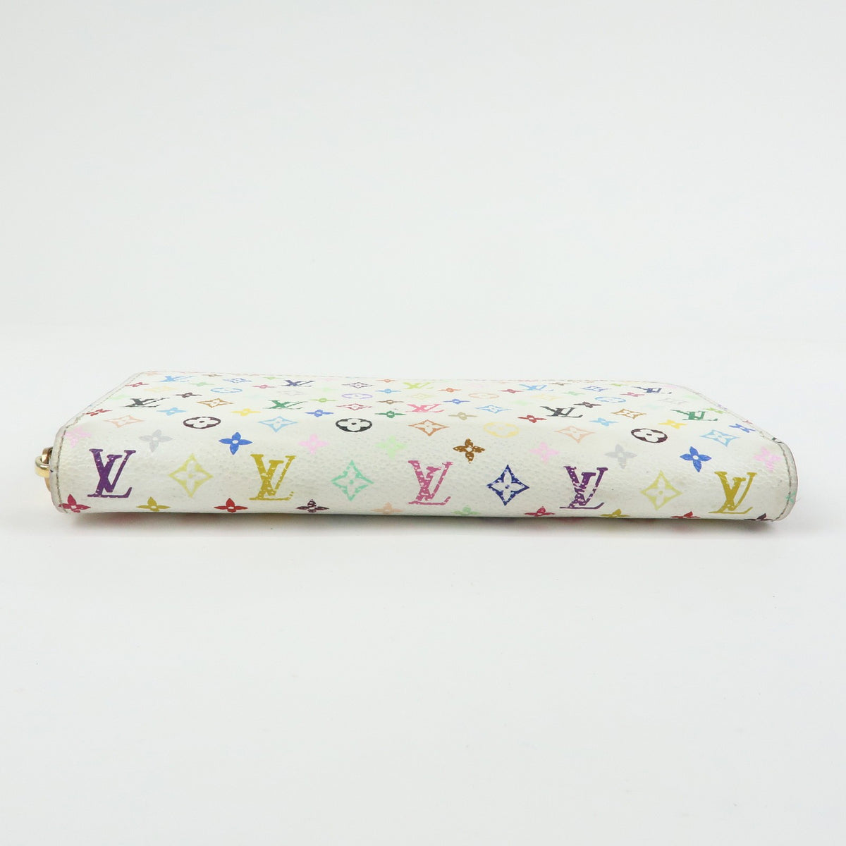 Louis Vuitton Zippy Monogram Multicolor, White, Canvas, Wallet