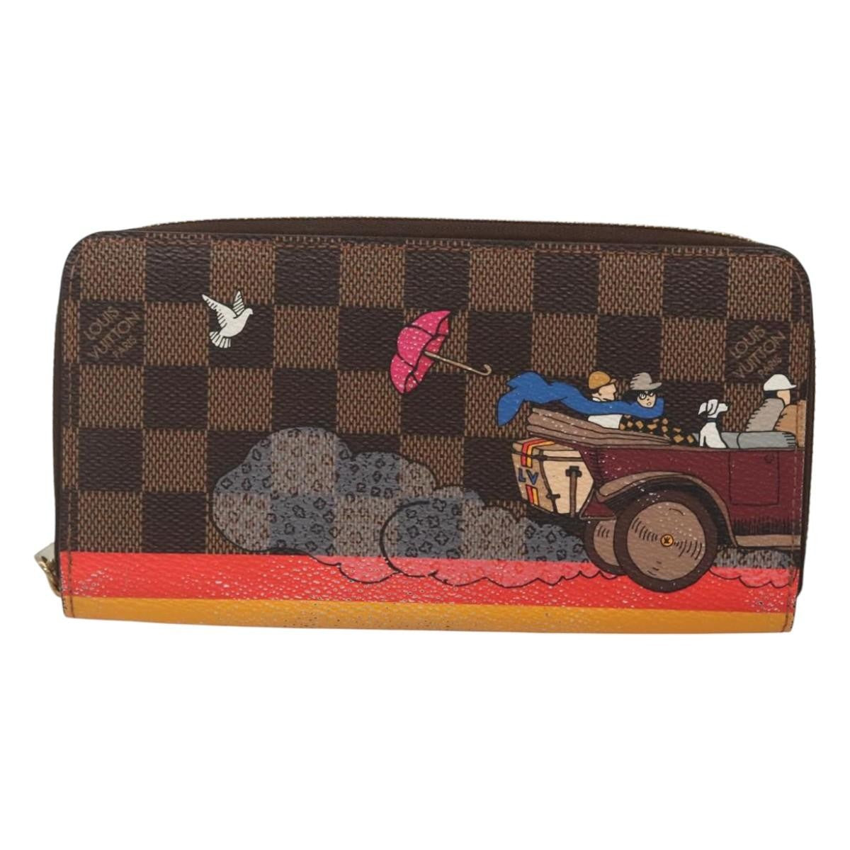 Louis Vuitton Zippy Wallet NM Monogram Canvas, Brown, Canvas, Wallet