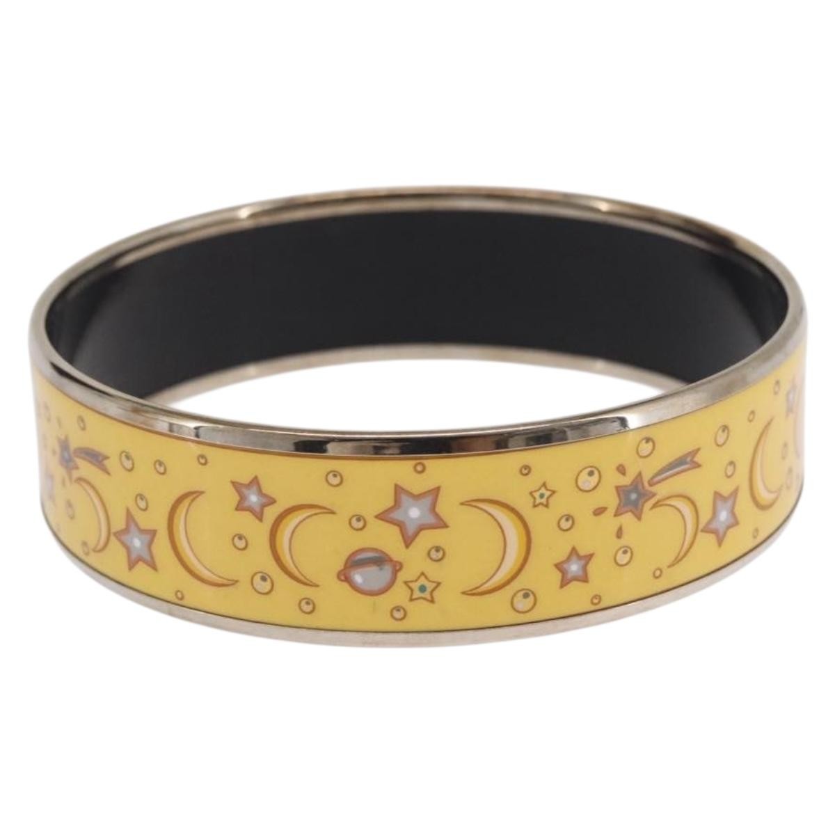 Chanel Vintage Bangle Metal, Yellow, Metal, Bracelet