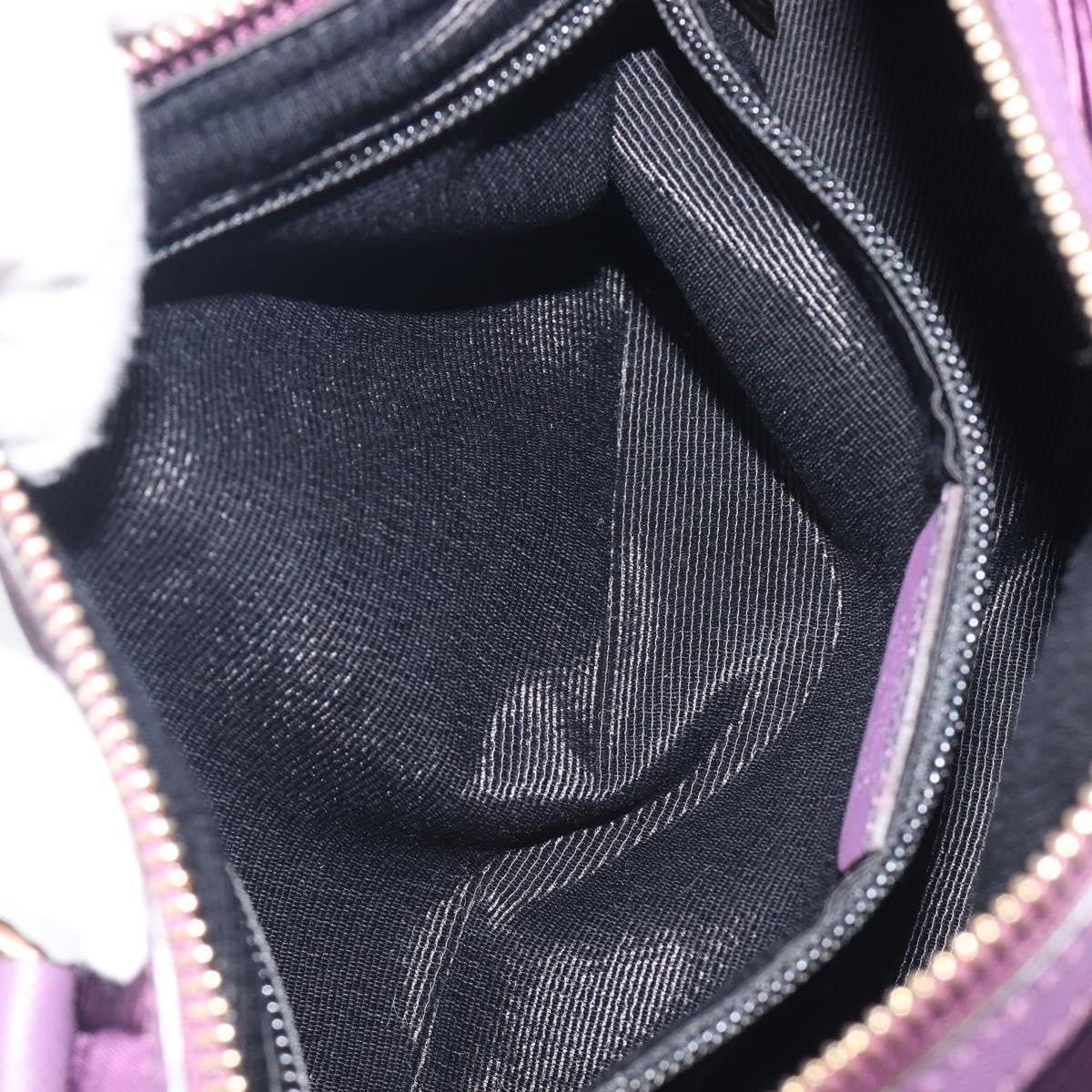 Salvatore Ferragamo Vara Bow Cylinder Bag Nylon, Purple, Nylon, Shoulder Bag
