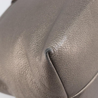 Salvatore Ferragamo Vala tote Leather, Silver, Leather, Tote Bag