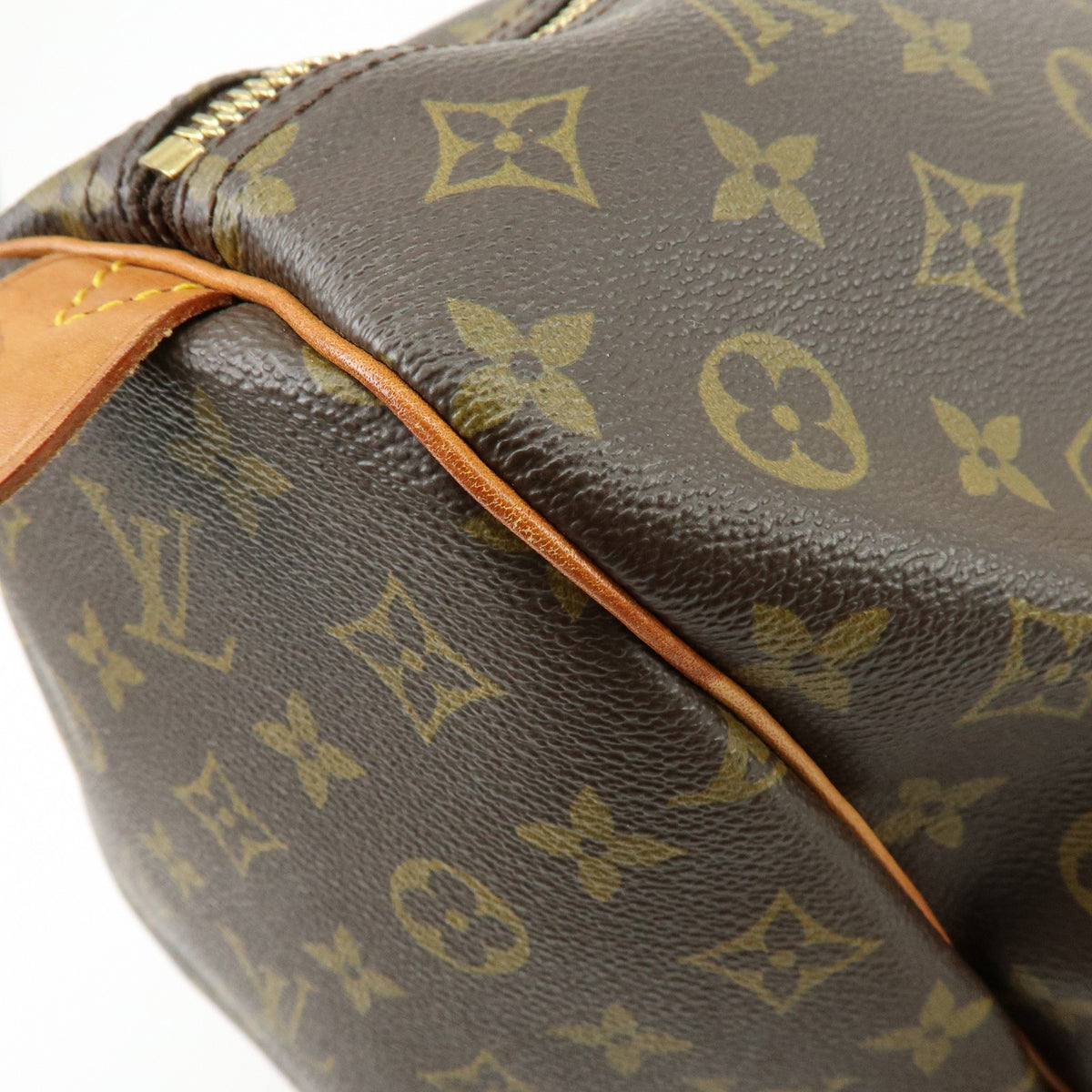 Louis Vuitton Keepall Monogram Canvas, Brown, Canvas, Travel Bag