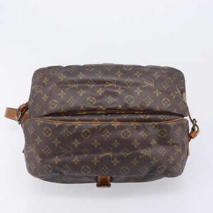 Louis Vuitton Saumur Monogram Canvas, Brown, Canvas, Shoulder Bag