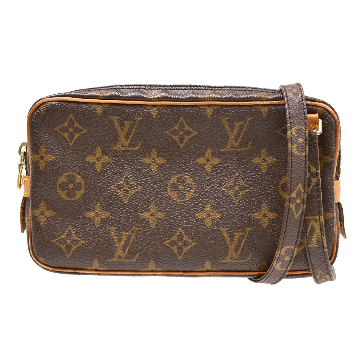 Louis Vuitton Pochette Marly Bandouliere Monogram Canvas, Brown, Canvas, Shoulder Bag