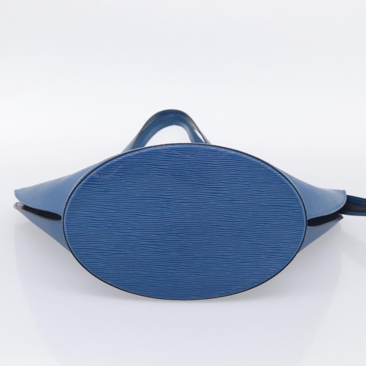 Louis Vuitton Saint Jacques Epi Leather, Blue, Leather, Handbag