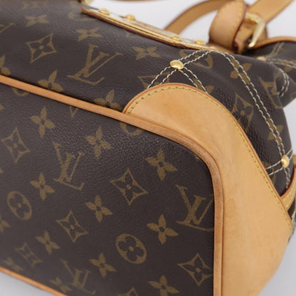 Louis Vuitton Riveting Monogram Canvas, Brown, Canvas, Shoulder Bag