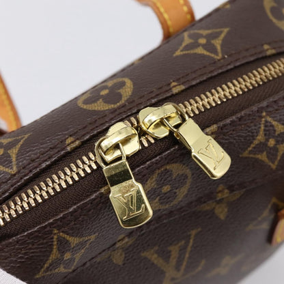 Louis Vuitton Spontini Monogram Canvas, Brown, Canvas, Handbag