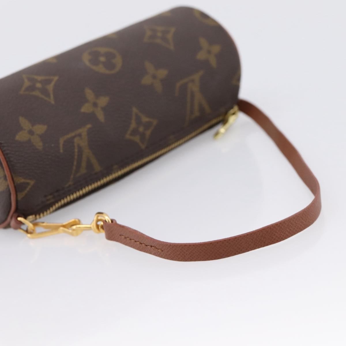 Louis Vuitton Papillon Pochette Monogram Canvas, Brown, Canvas, Clutch