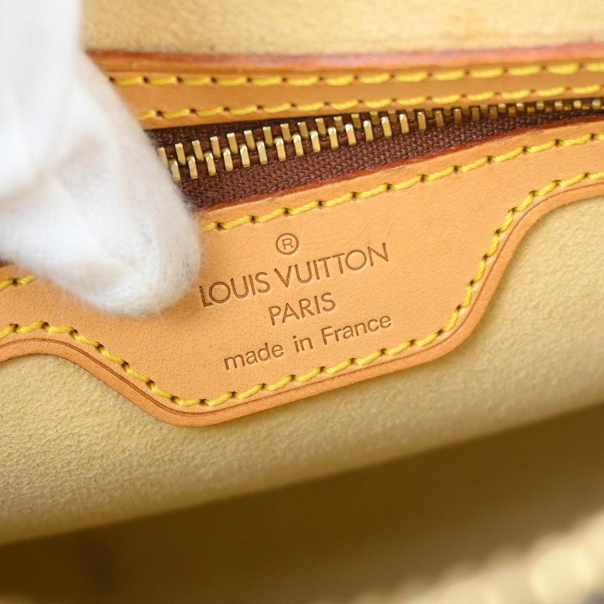 Louis Vuitton Looping Monogram Canvas, Brown, Canvas, Handbag