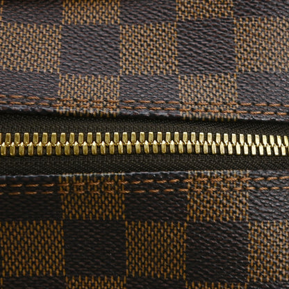 Louis Vuitton Naviglio Damier, Brown, Canvas, Shoulder Bag
