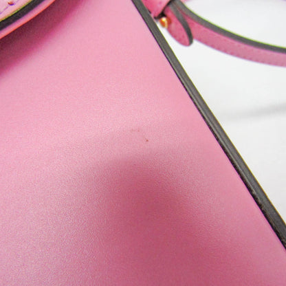Gucci Bamboo Top Handle Backpack Leather, Pink, Leather, Backpack