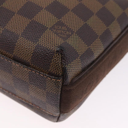 Louis Vuitton Trotteur Beaubourg Damier, Brown, Canvas, Handbag