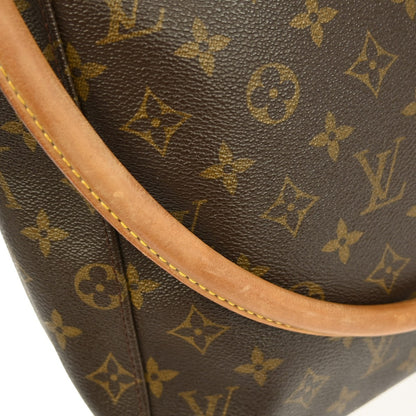 Louis Vuitton Looping Monogram Canvas, Brown, Canvas, Handbag