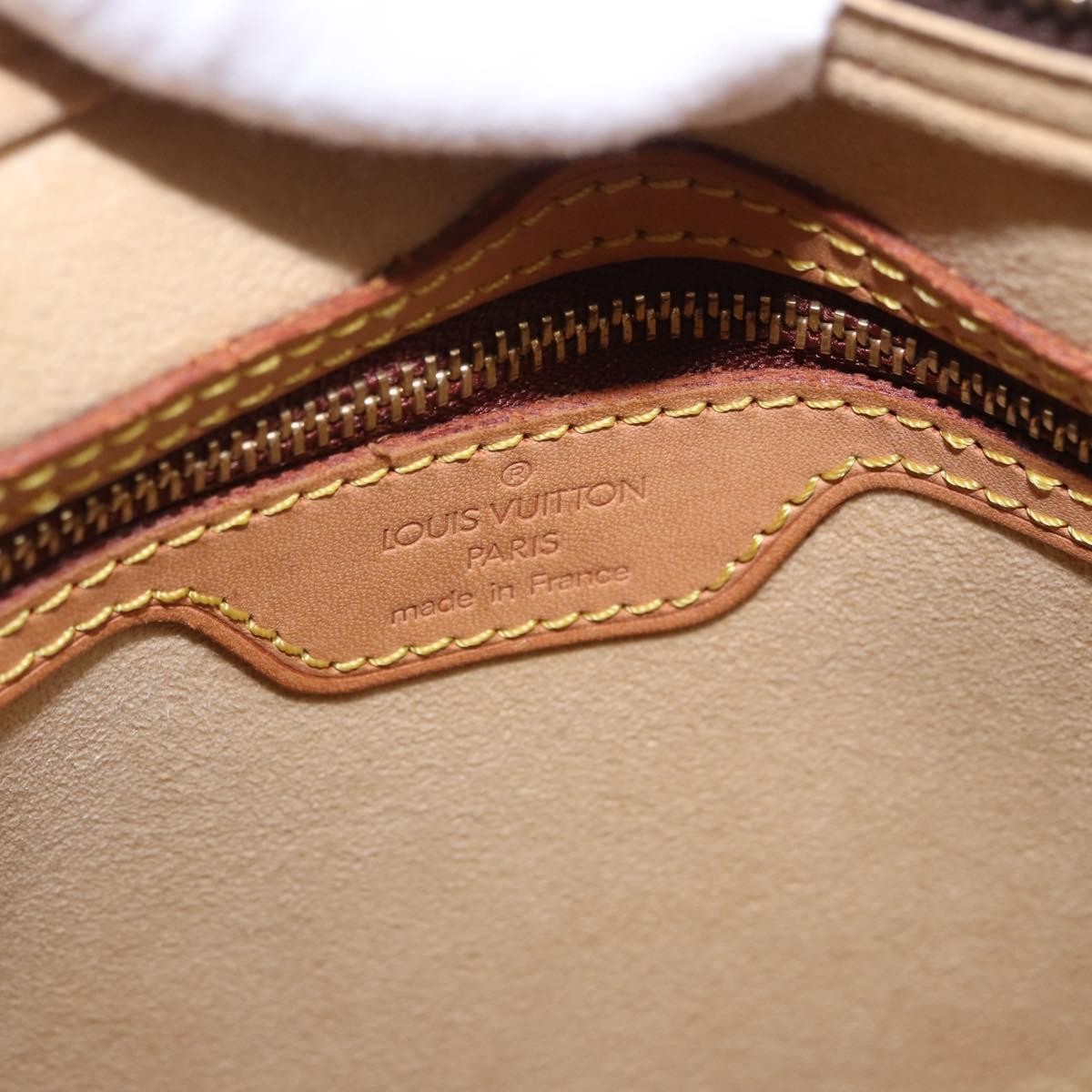 Louis Vuitton Looping Monogram Canvas, Brown, Canvas, Handbag
