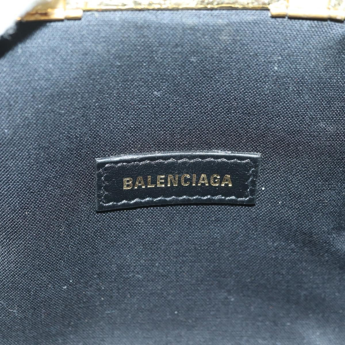 Balenciaga Cloud Clutch Leather, Gold, Leather, Clutch