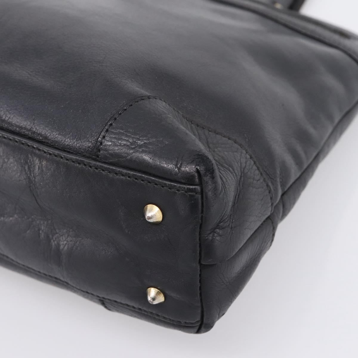 Celine Tote Leather, Black, Leather, Tote Bag
