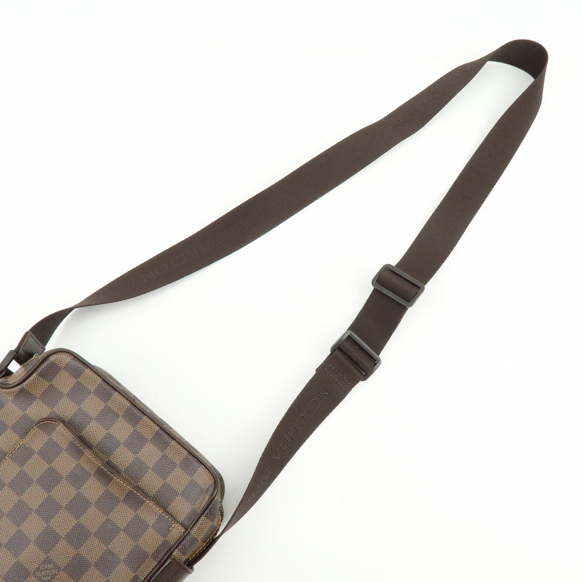 Louis Vuitton Olav Damier, Brown, Canvas, Handbag