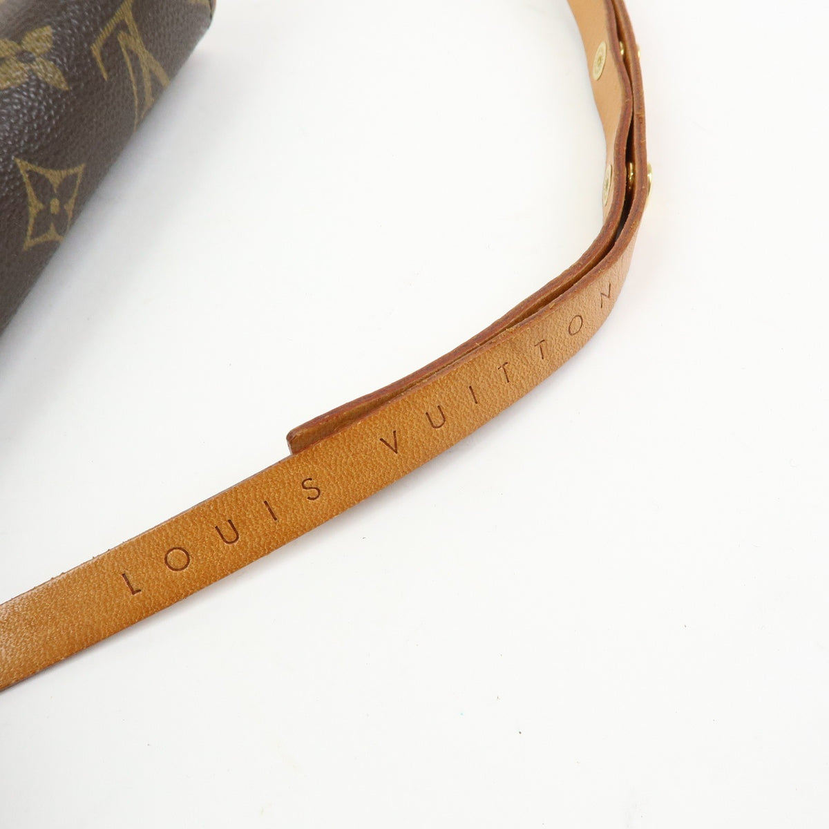 Louis Vuitton Florentine Waist Monogram Canvas, Brown, Canvas, Handbag