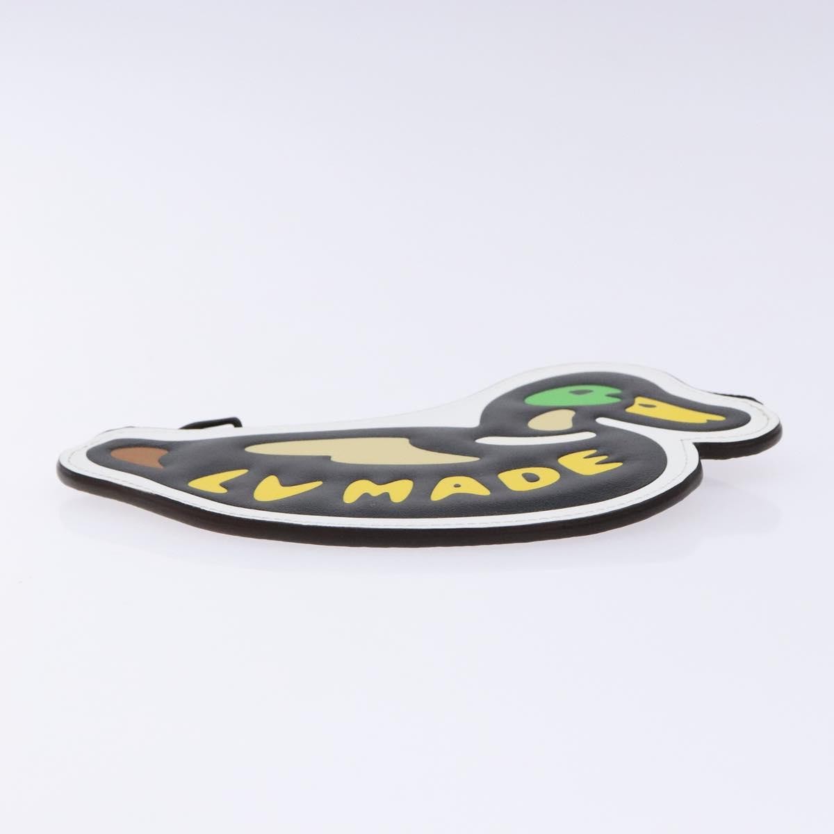 Louis Vuitton Nigo Duck Coin Holder Printed Leather and Limited Edition Giant Damier, Black, Canvas, Card Holder