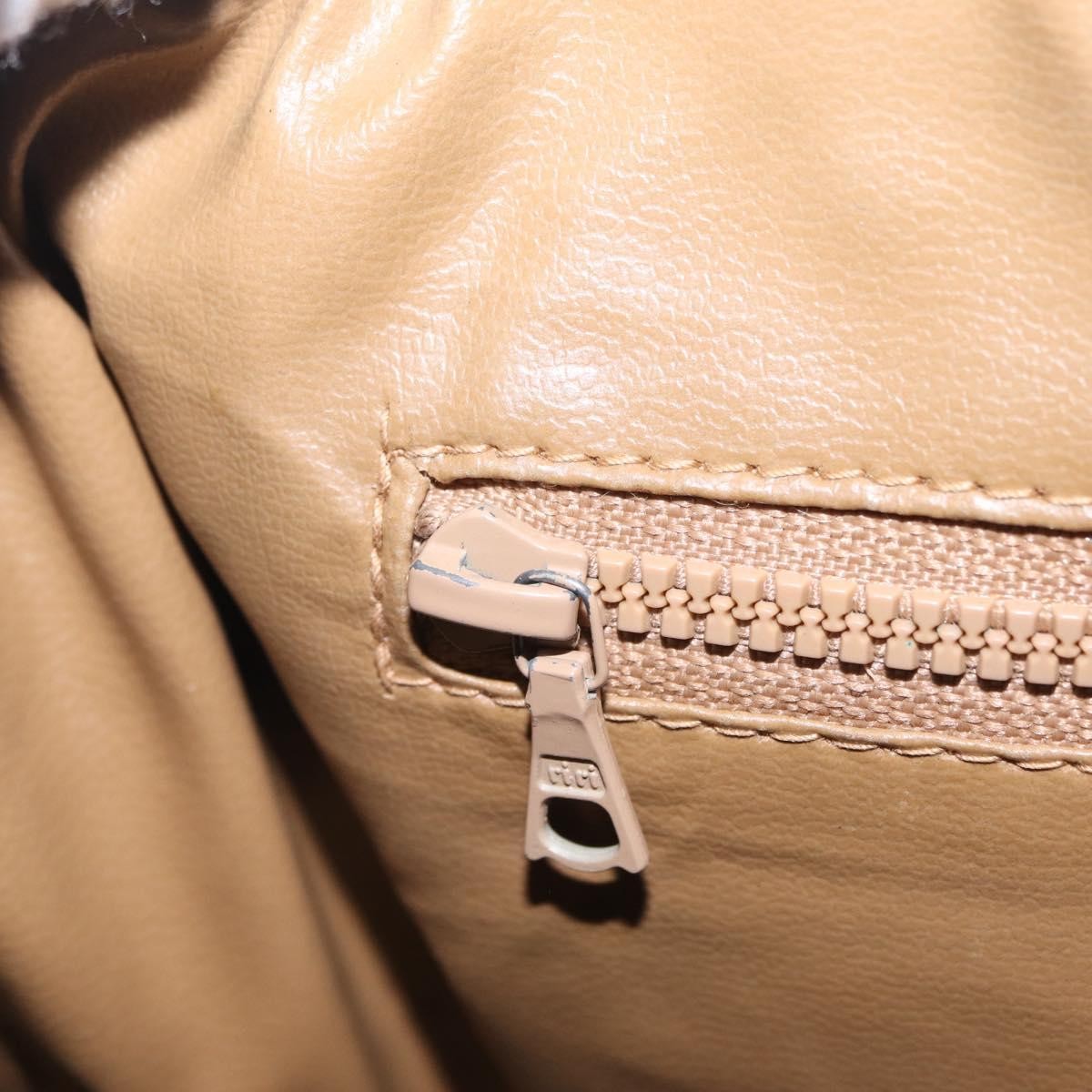 Celine Macadam Macadam with leather, Brown, Canvas, Tote Bag