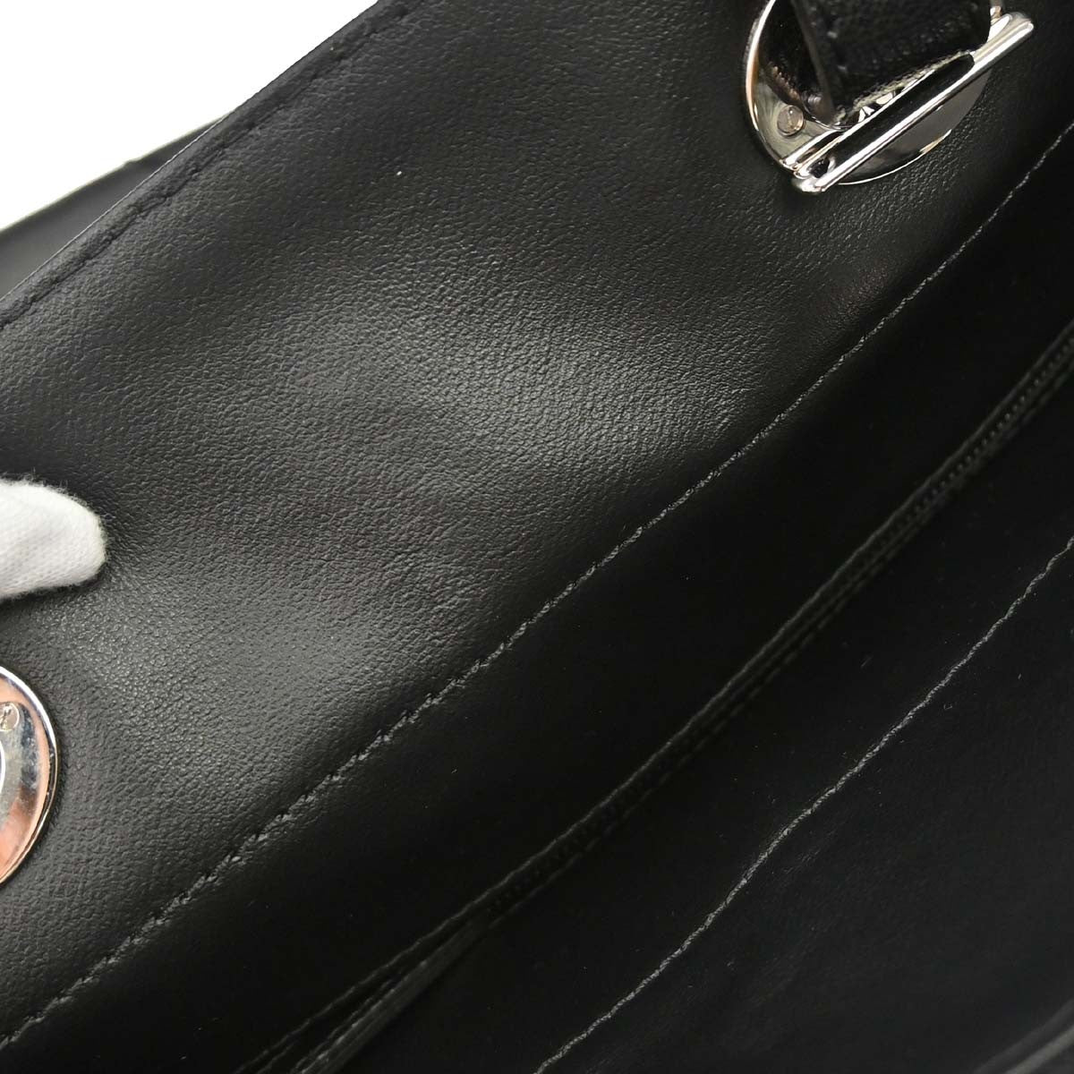 Chanel Biarritz Tote Quilted Coated Canvas, Black, Canvas, Tote Bag