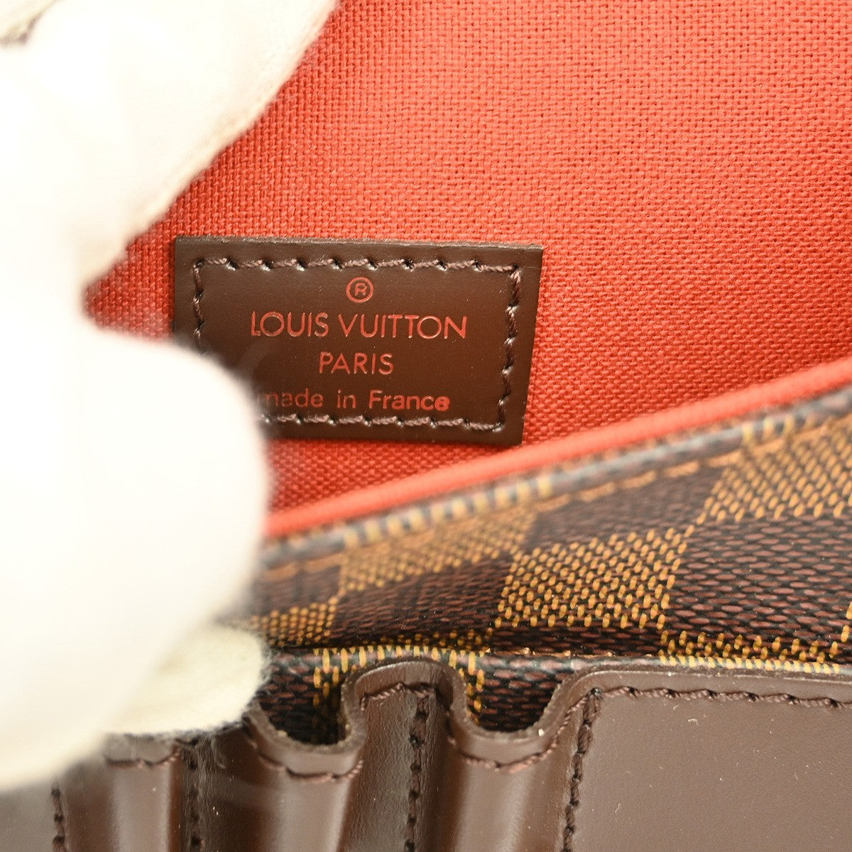 Louis Vuitton Portobello Messenger Damier Ebene, Brown, Canvas, Shoulder Bag