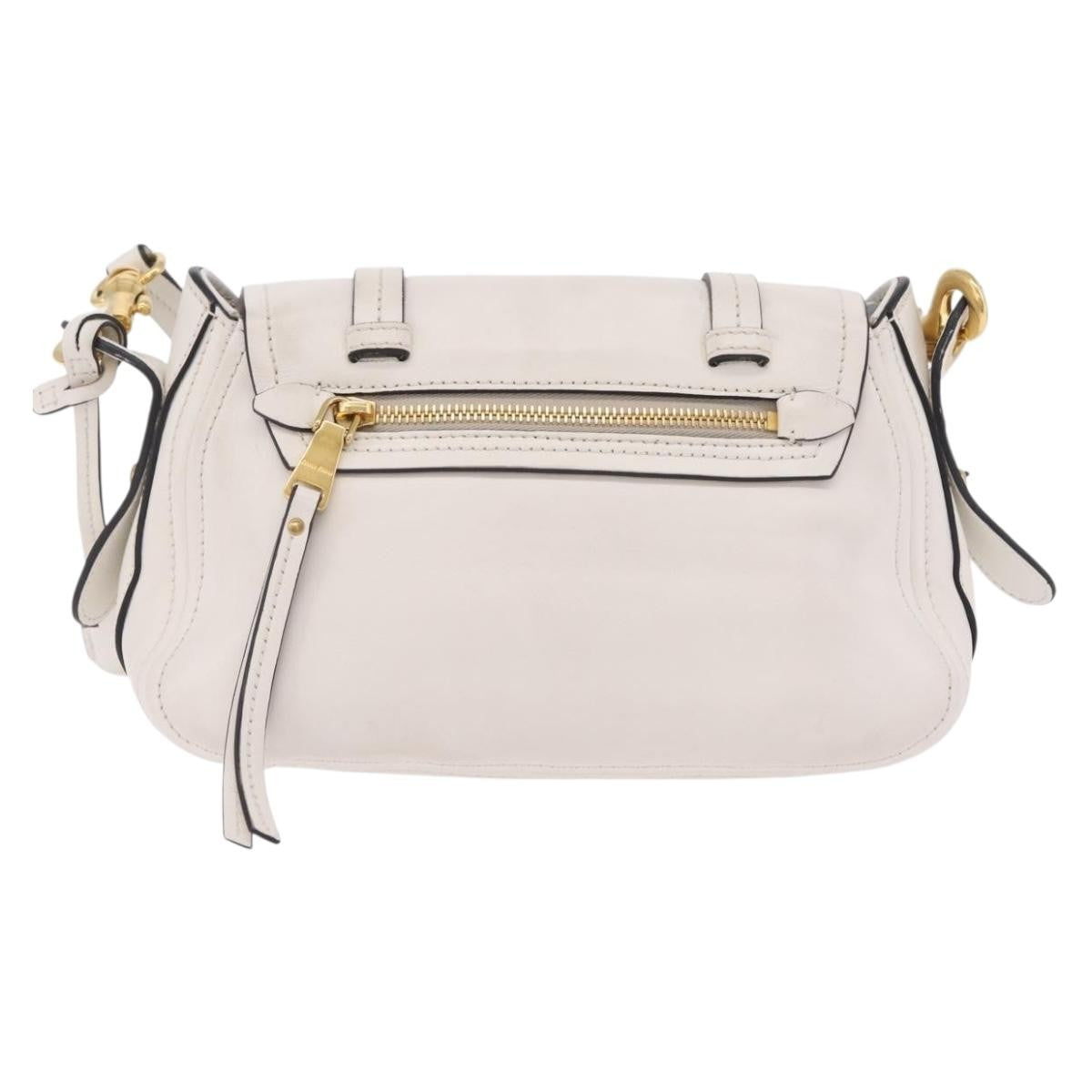 Miu Miu Grace Lux Leather, White, Leather, Shoulder Bag