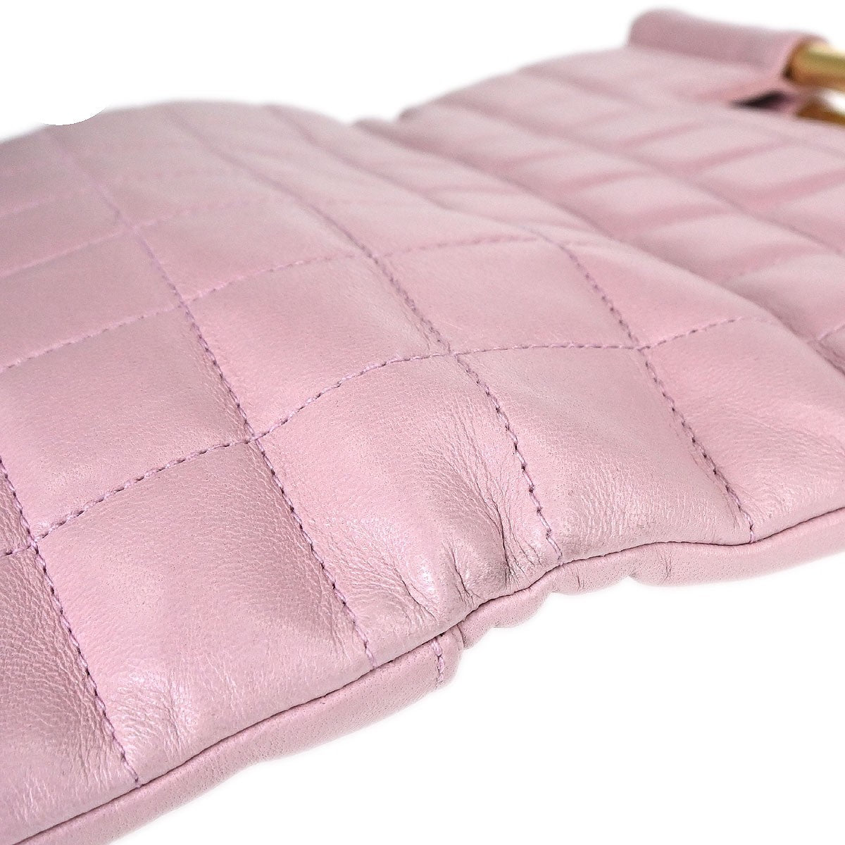 Chanel Chanel Coco Mark Leather Tote leather, Pink, Leather, Handbag