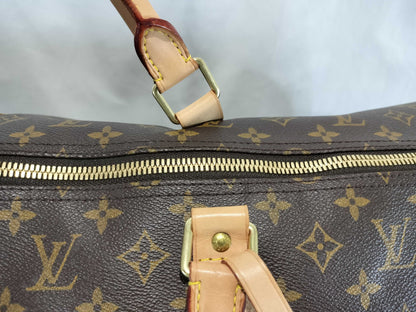 Louis Vuitton Keepall Monogram Canvas, Brown, Canvas, Travel Bag