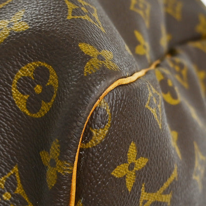 Louis Vuitton Keepall Monogram Canvas, Brown, Canvas, Travel Bag